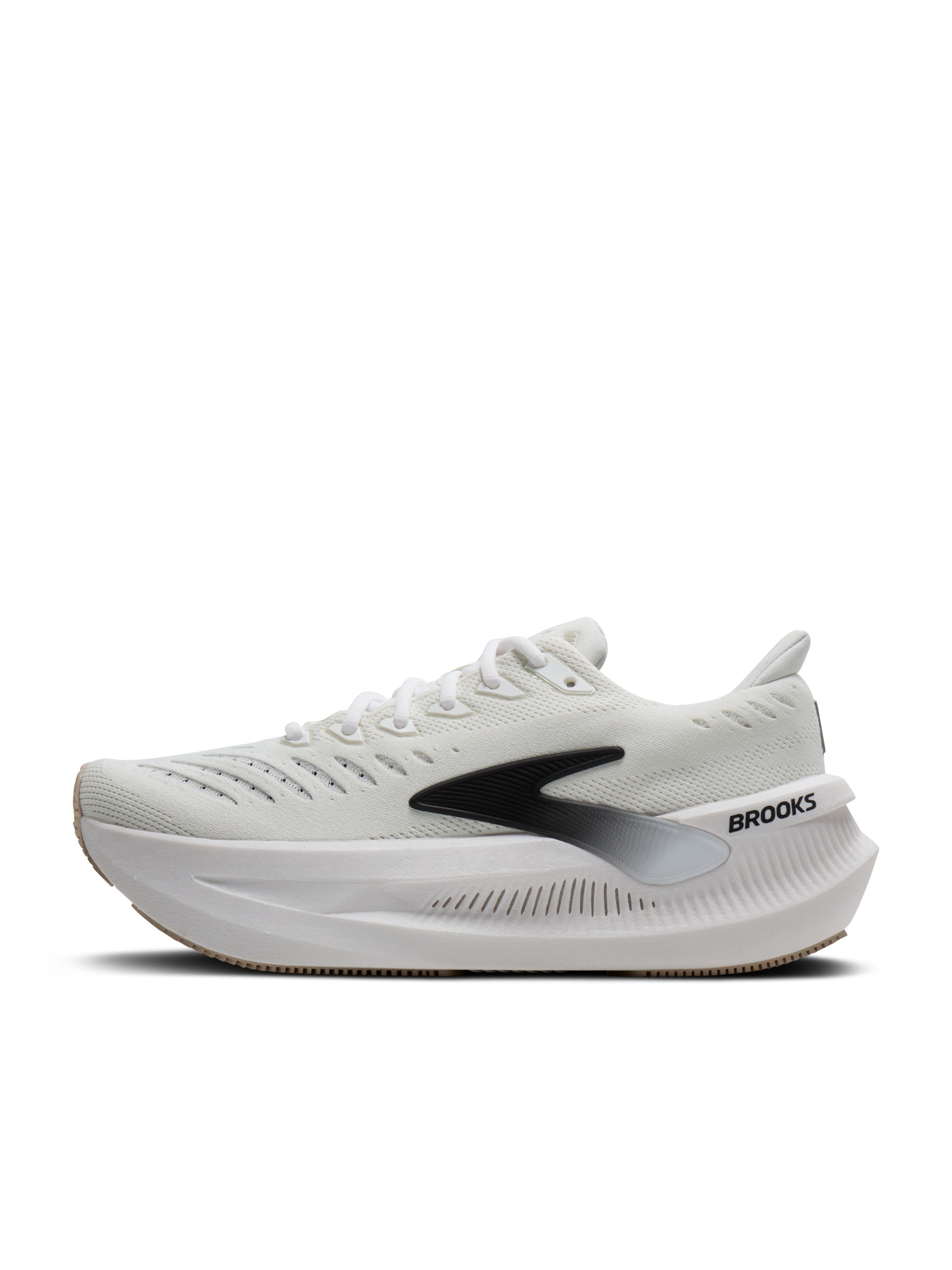 White shoes, side view