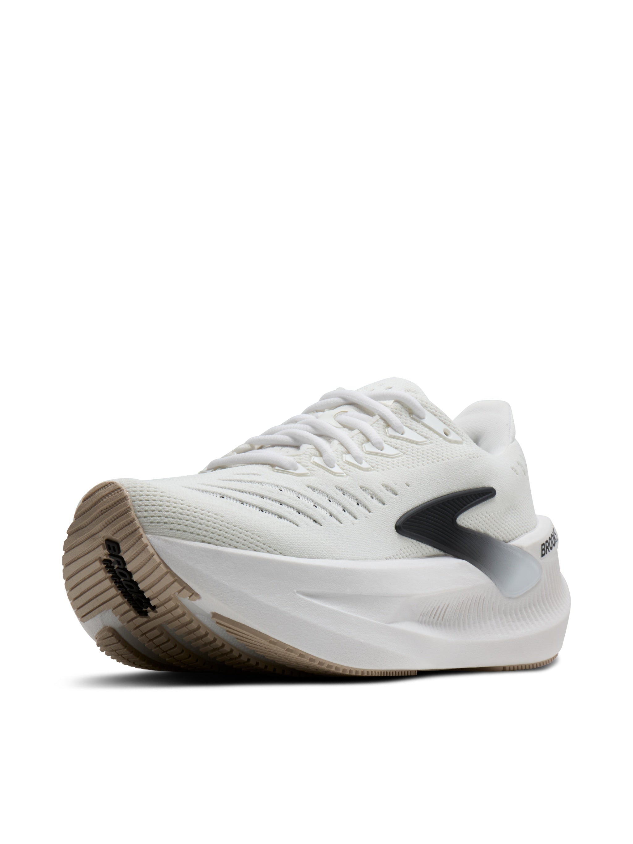 White shoes, side view