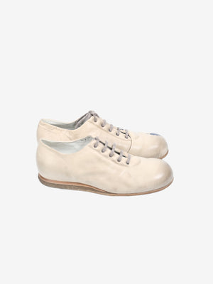 CHEREVICHKIOTVICHKI - Women Soft Cowhide Round  Shape / No Tongue Shoes