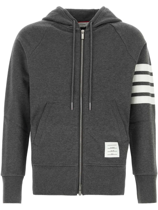Grey hoodie, front view