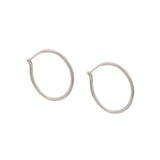 WERKSTATT MUNCHEN - Hoop Earrings Fine Hammered M4512