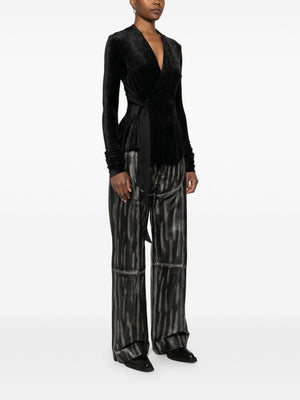 RICK OWENS LILIES - Women Velvet Hollywood Jacket