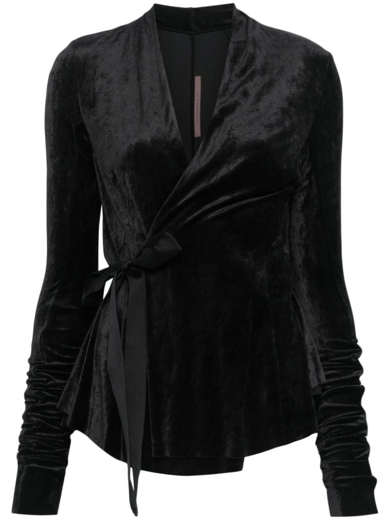 RICK OWENS LILIES - Women Velvet Hollywood Jacket