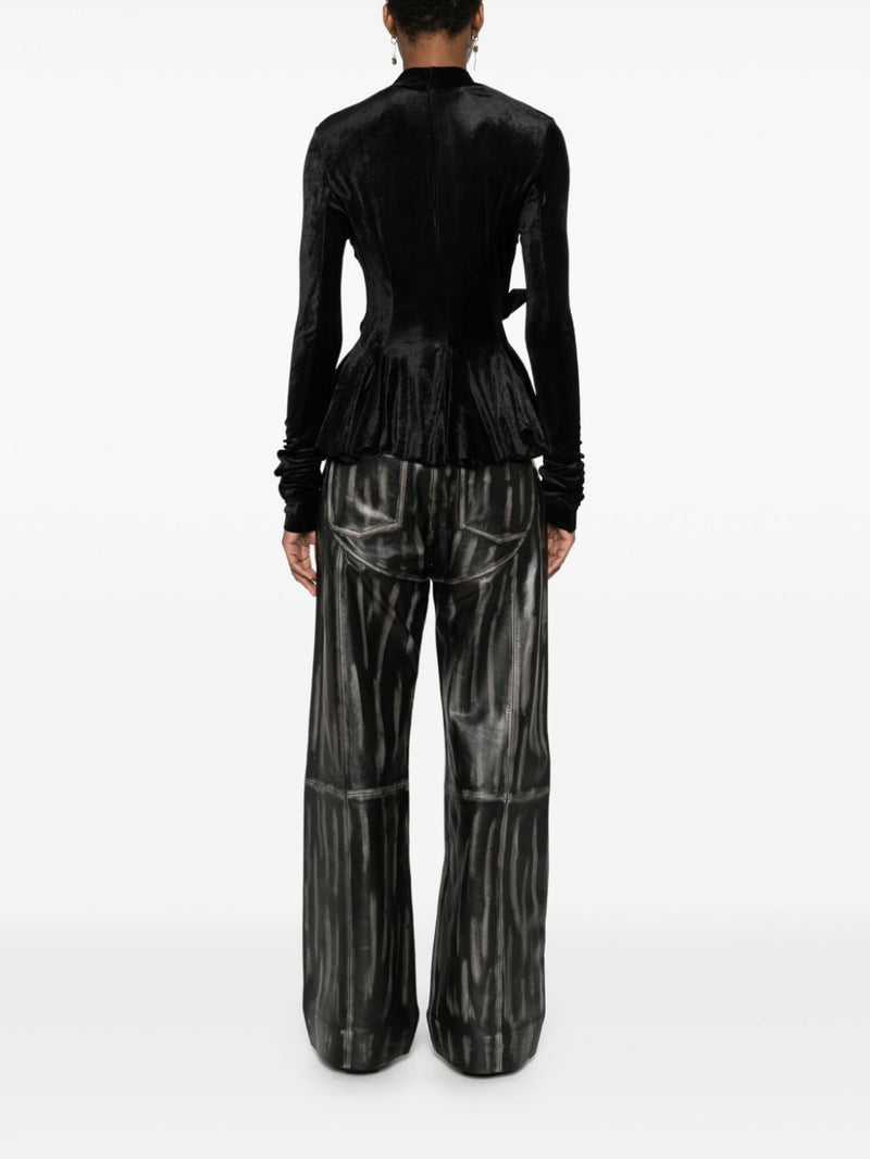 RICK OWENS LILIES - Women Velvet Hollywood Jacket