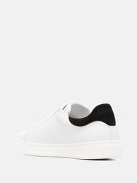 LANVIN - Men Logo Patch Lace Up Sneakers