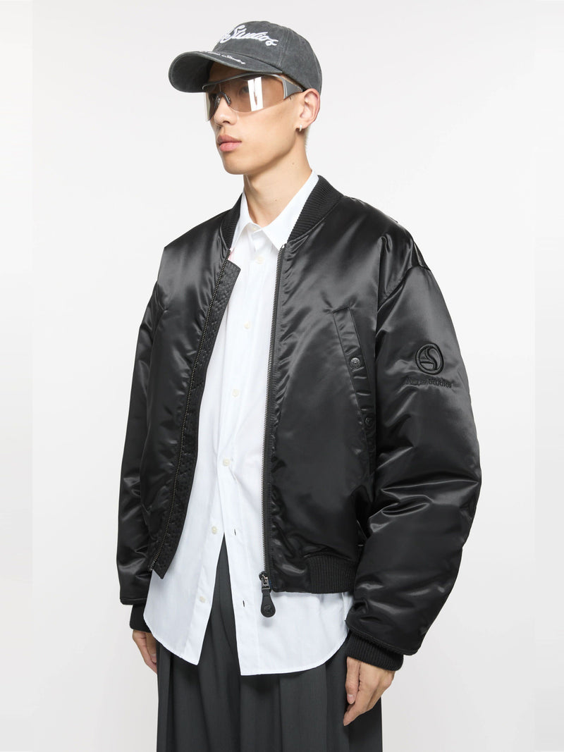 ACNE STUDIOS - Men Logogram Bomber Jacket