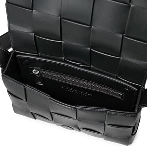 Bottega Veneta Borsa Urban Leather Crossbody Bag - Free Shipping