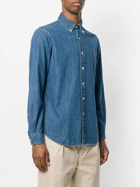 POLO RALPH LAUREN - Long Sleeve Denim Sport Shirt