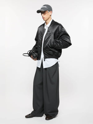 ACNE STUDIOS - Men Logogram Bomber Jacket