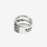 HOORSENBUHS - Asset Triple Band With Diamonds