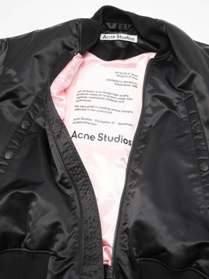 ACNE STUDIOS - Men Logogram Bomber Jacket