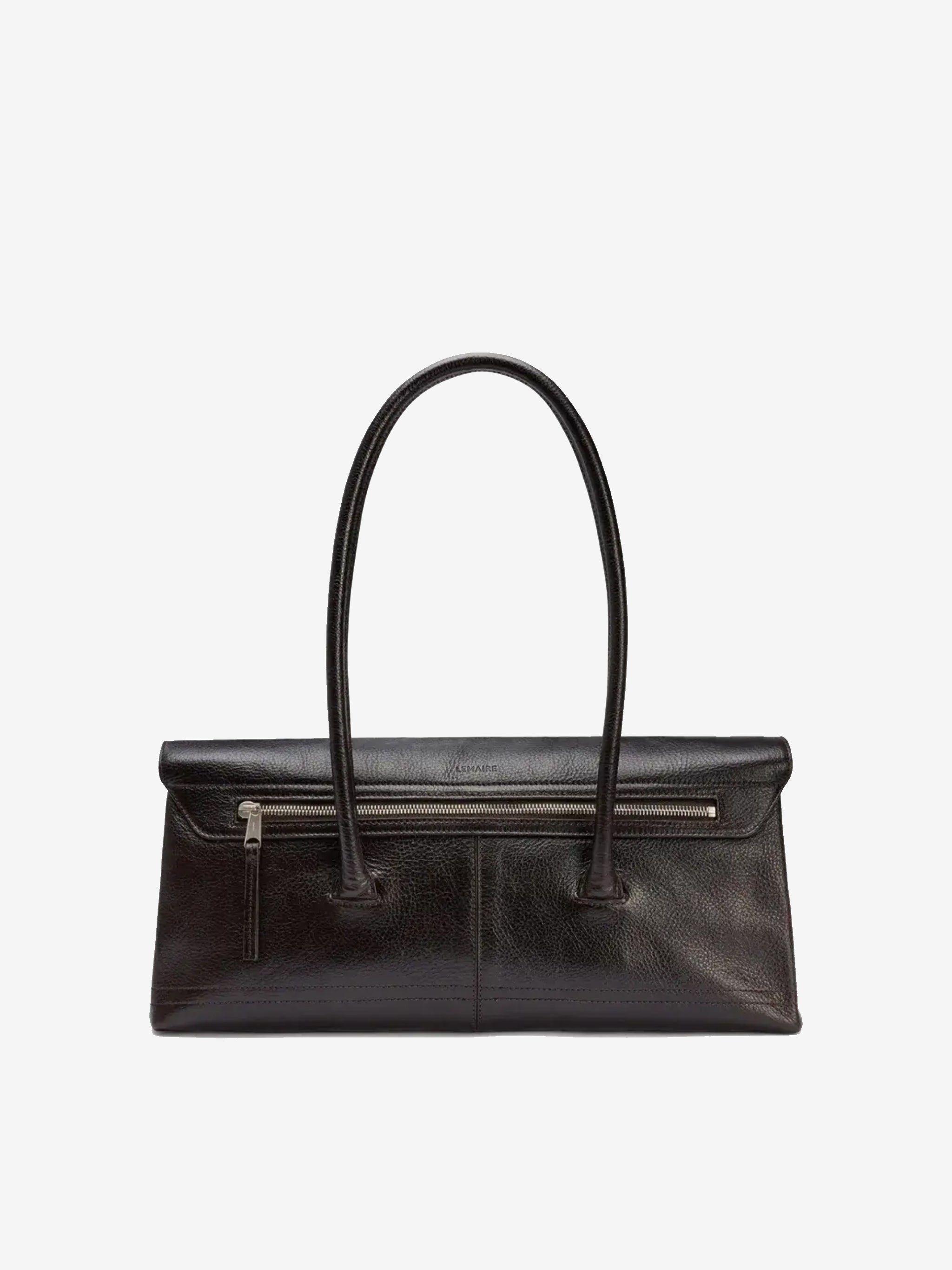 Black bags, back view