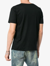 SAINT LAURENT - Men Logo Crew Neck T-shirt