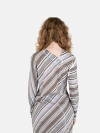 KIKO KOSTADINOV X LEVIS - Women Diagonal Printed Jersey Top