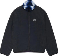 STUSSY - Men Sherpa Reversible Stamp Jacket