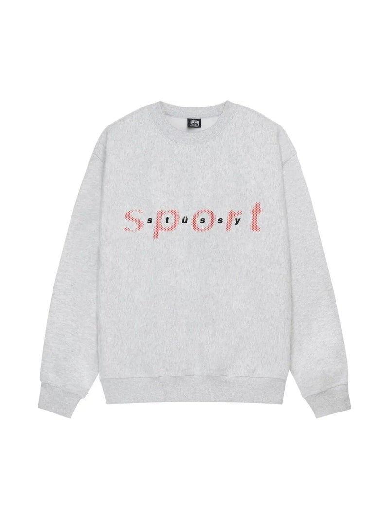 STUSSY - Men Dot Sport Crew Sweatshirt