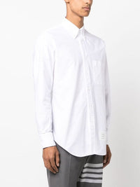 THOM BROWNE - Men Classic Oxford Shirt With Grosgrain Placket