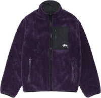 STUSSY - Men Sherpa Reversible Jacket