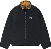 STUSSY - Men Sherpa Reversible Stamp Jacket