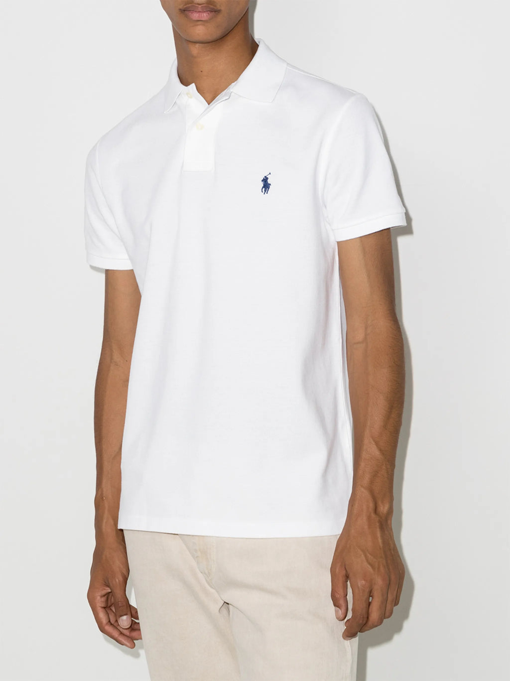 POLO RALPH LAUREN - Men Short-Sleeve Mesh Custom Slim Fit Polo