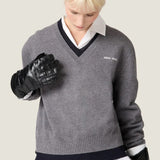 MIU MIU - Women Silk Cashmere V-Neck Sweater