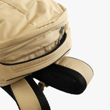 Close up of Tan bag, showing detail