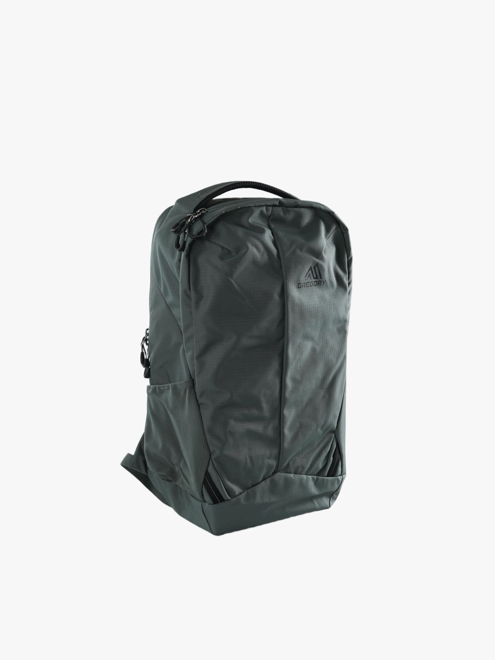 Green bag, front view