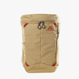 Tan bag, front view