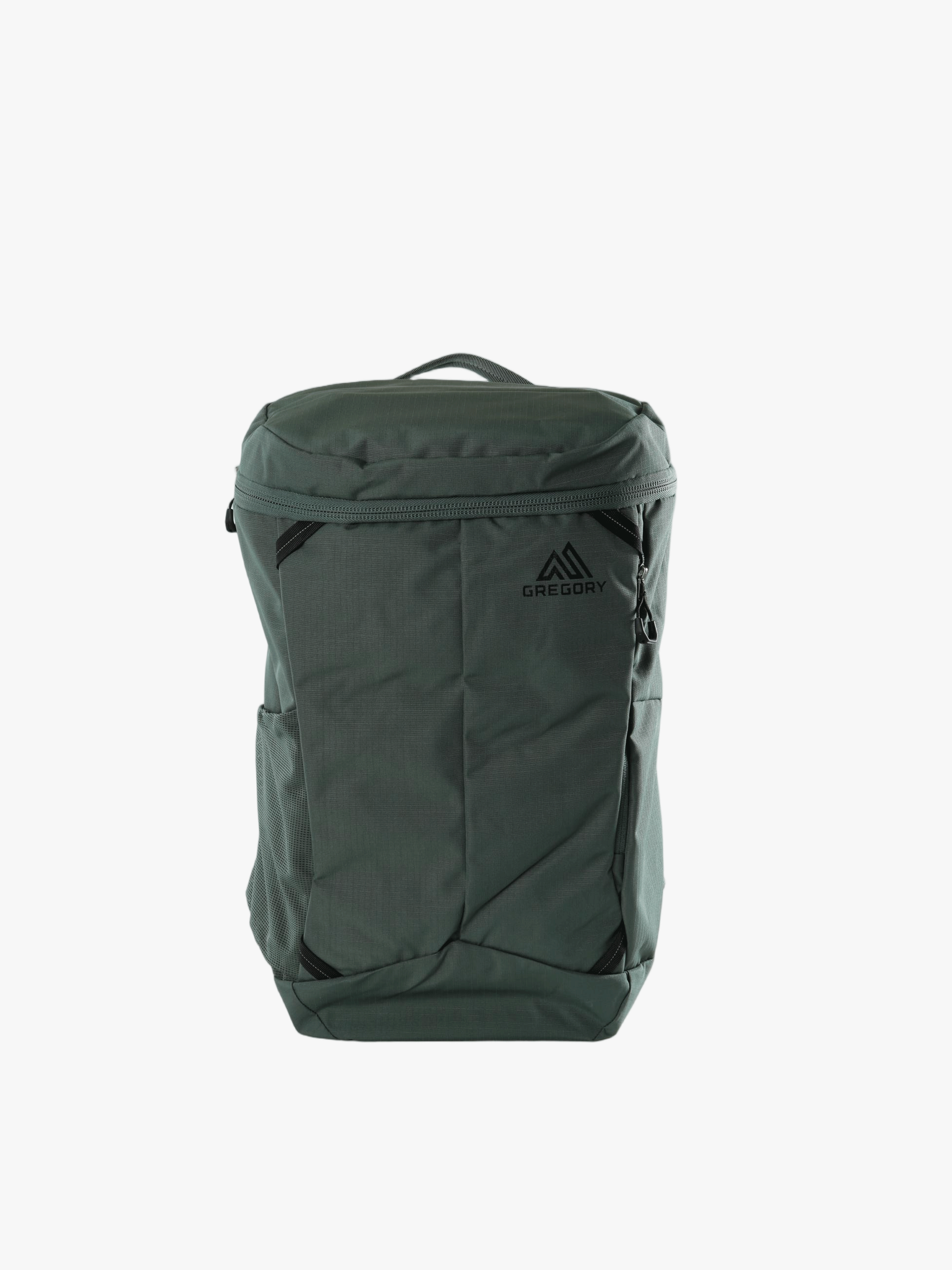 Green bag, front view