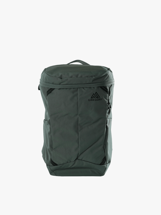Green bag, front view