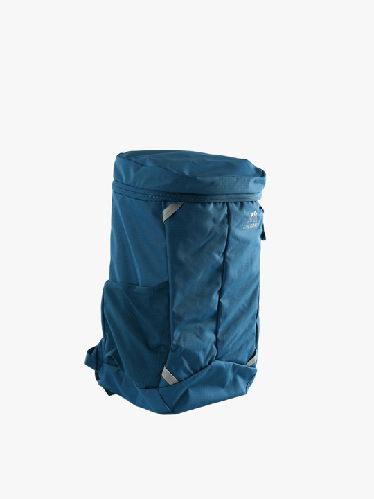 Blue bag, front view