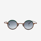 Brown eyewear,front view