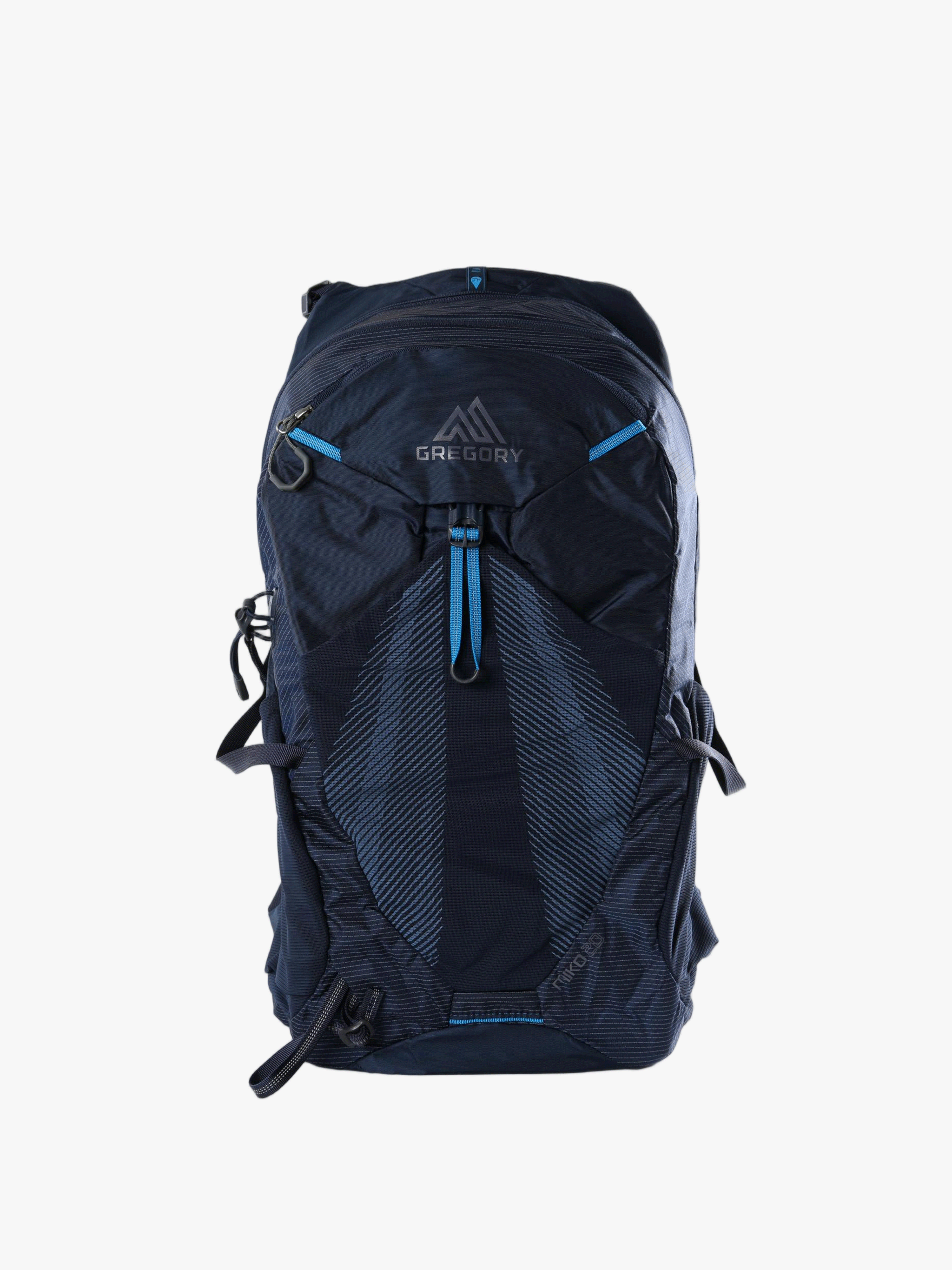 Navy bag, front view