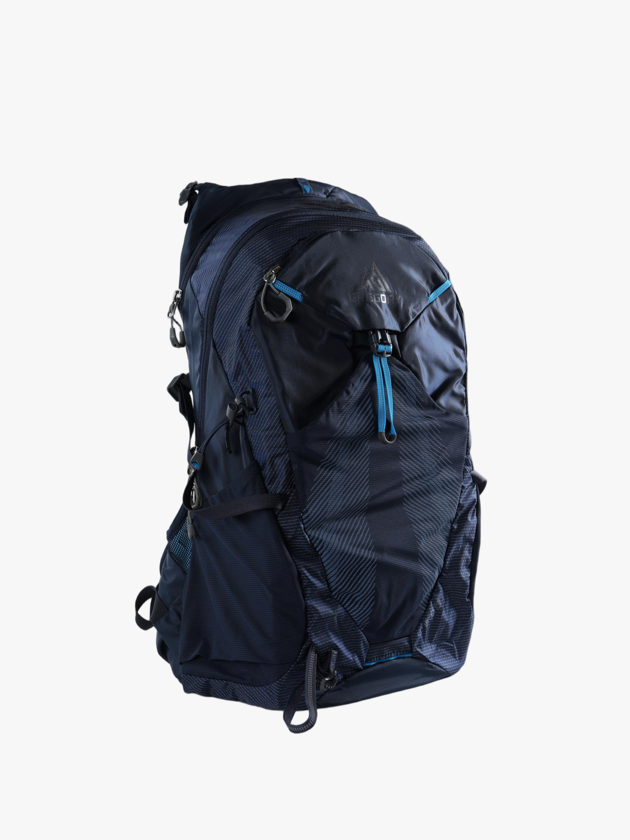Navy bag, front view
