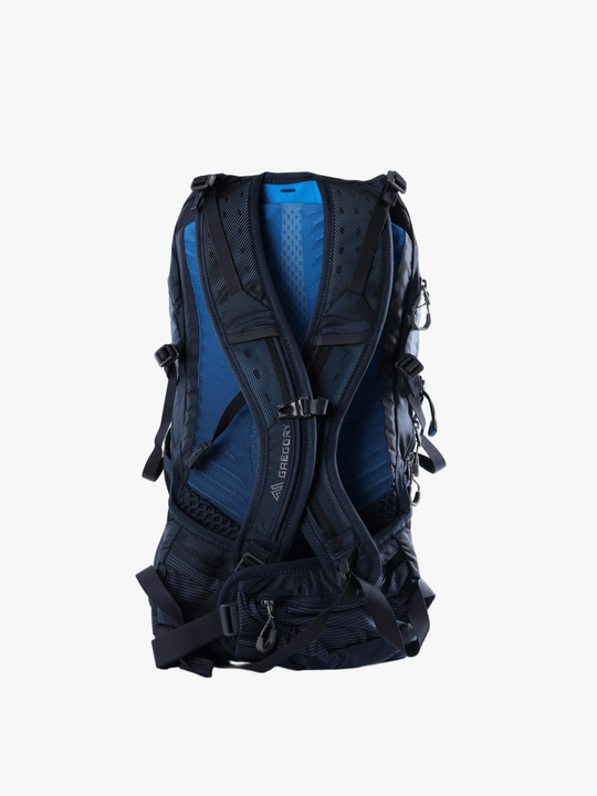 Navy bag, back view