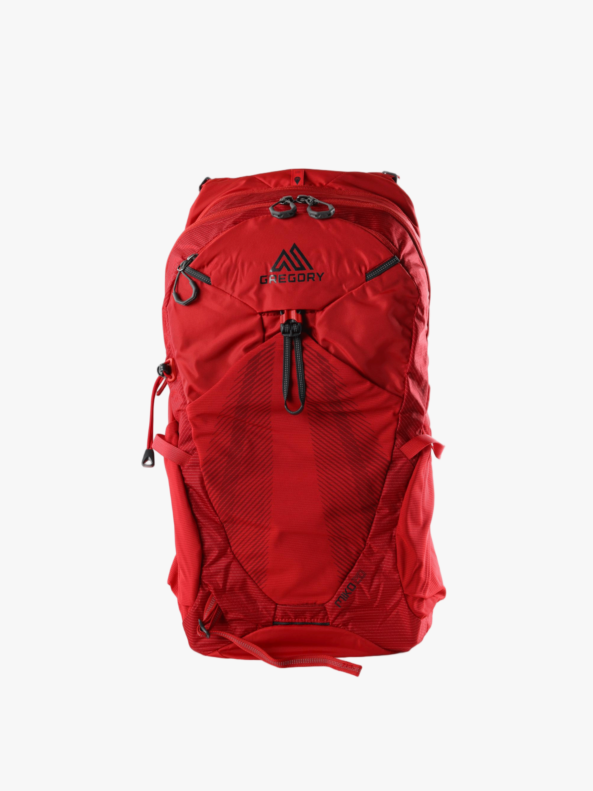 Red bag, front view