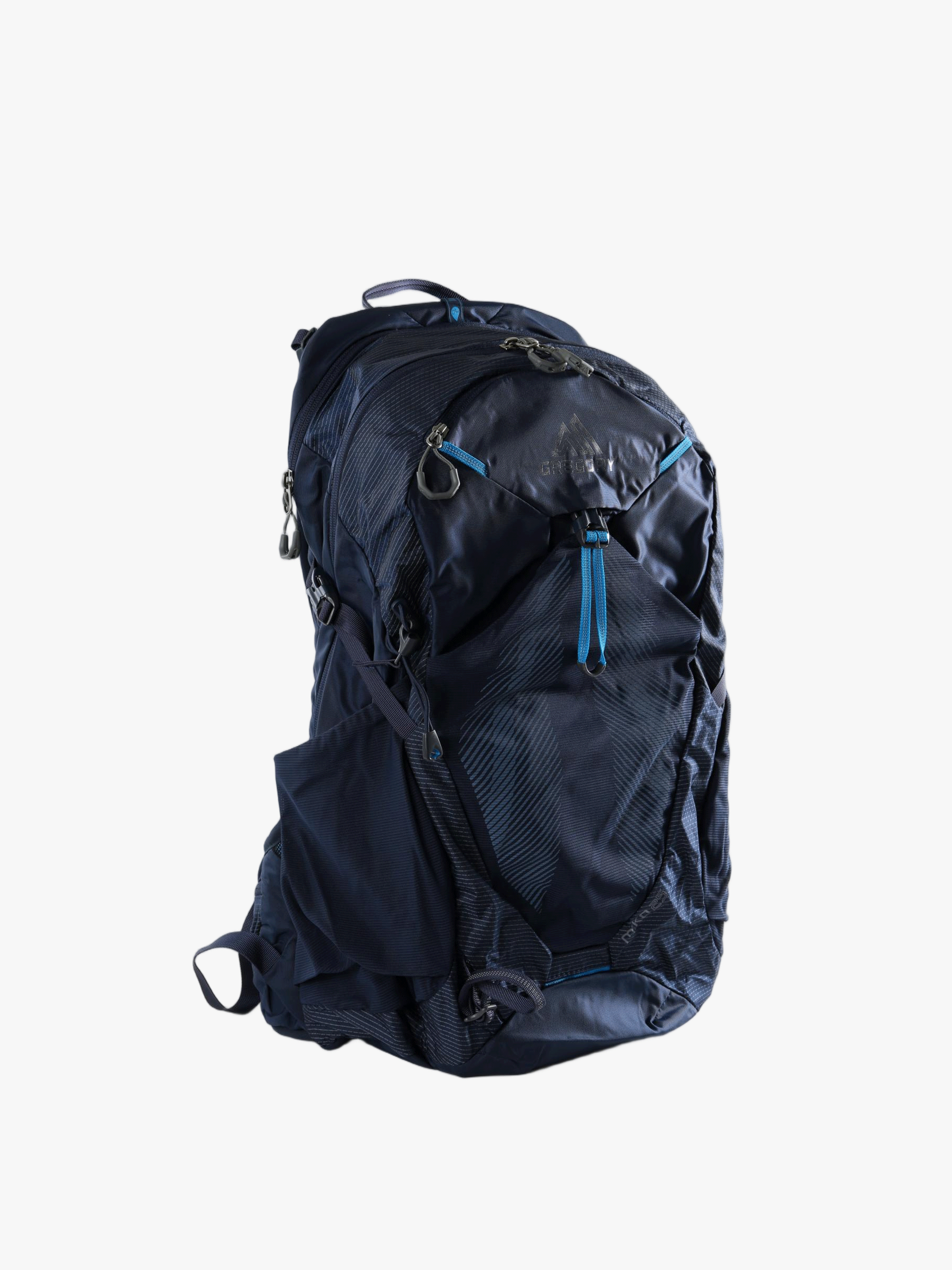 Navy bag, front view