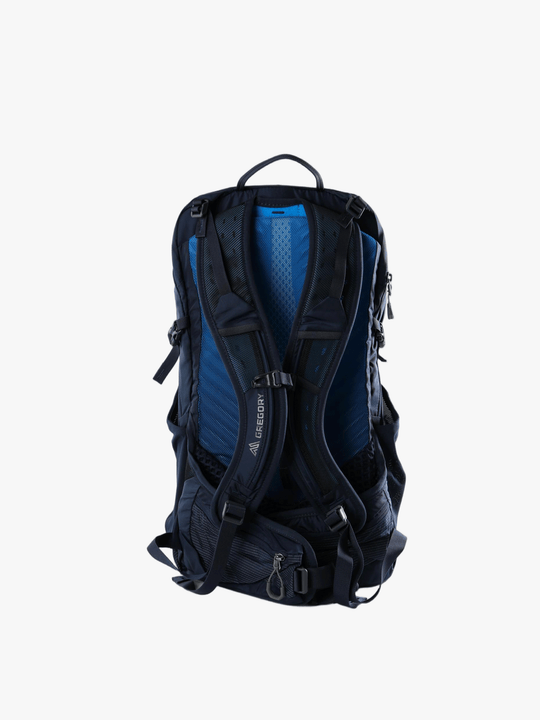 Navy bag, back view