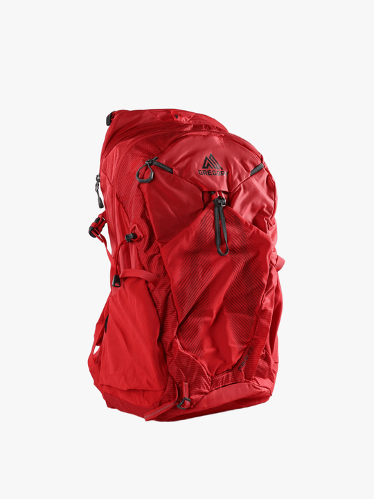 Red bag, front view