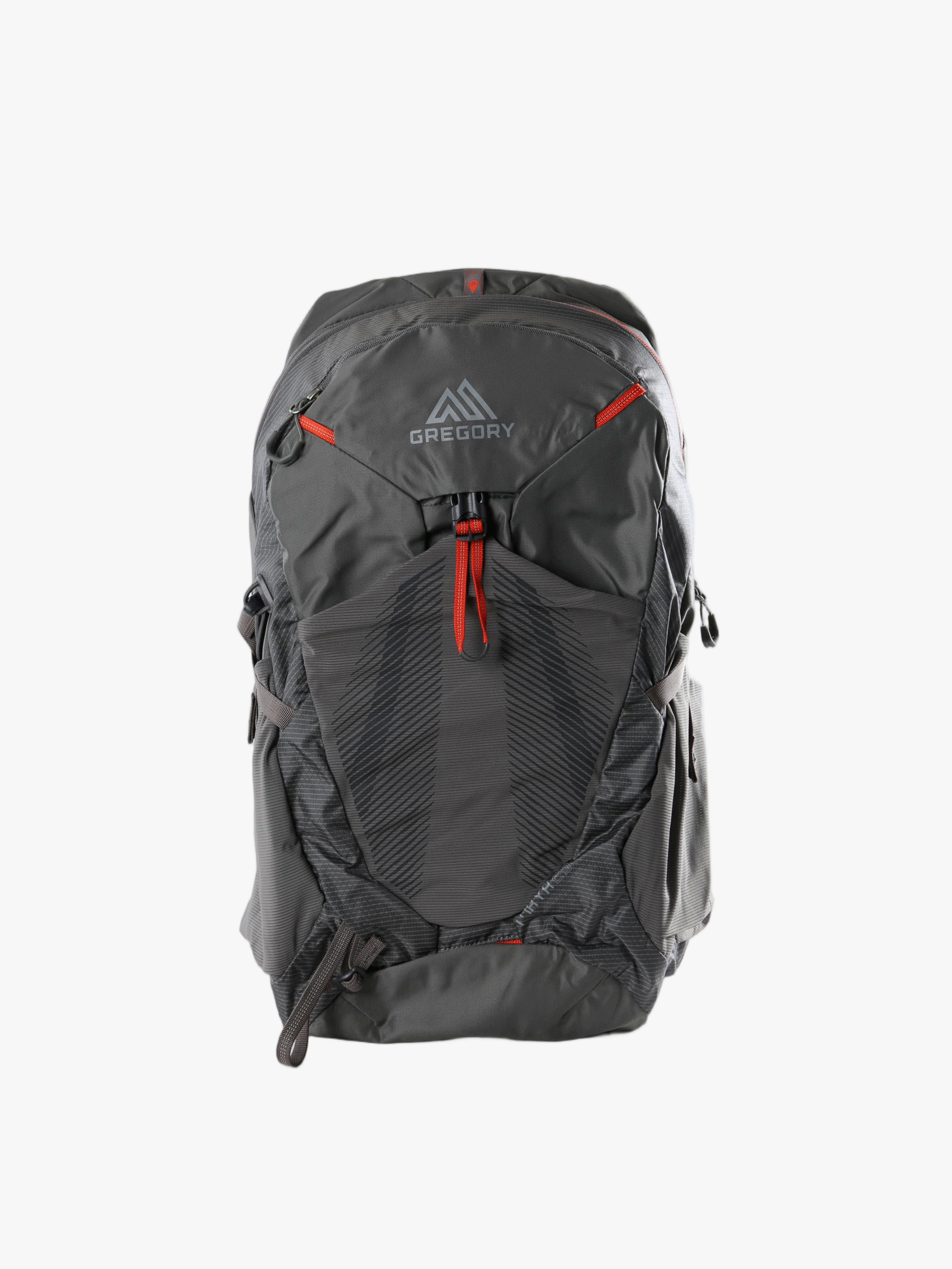 Grey bag, back view