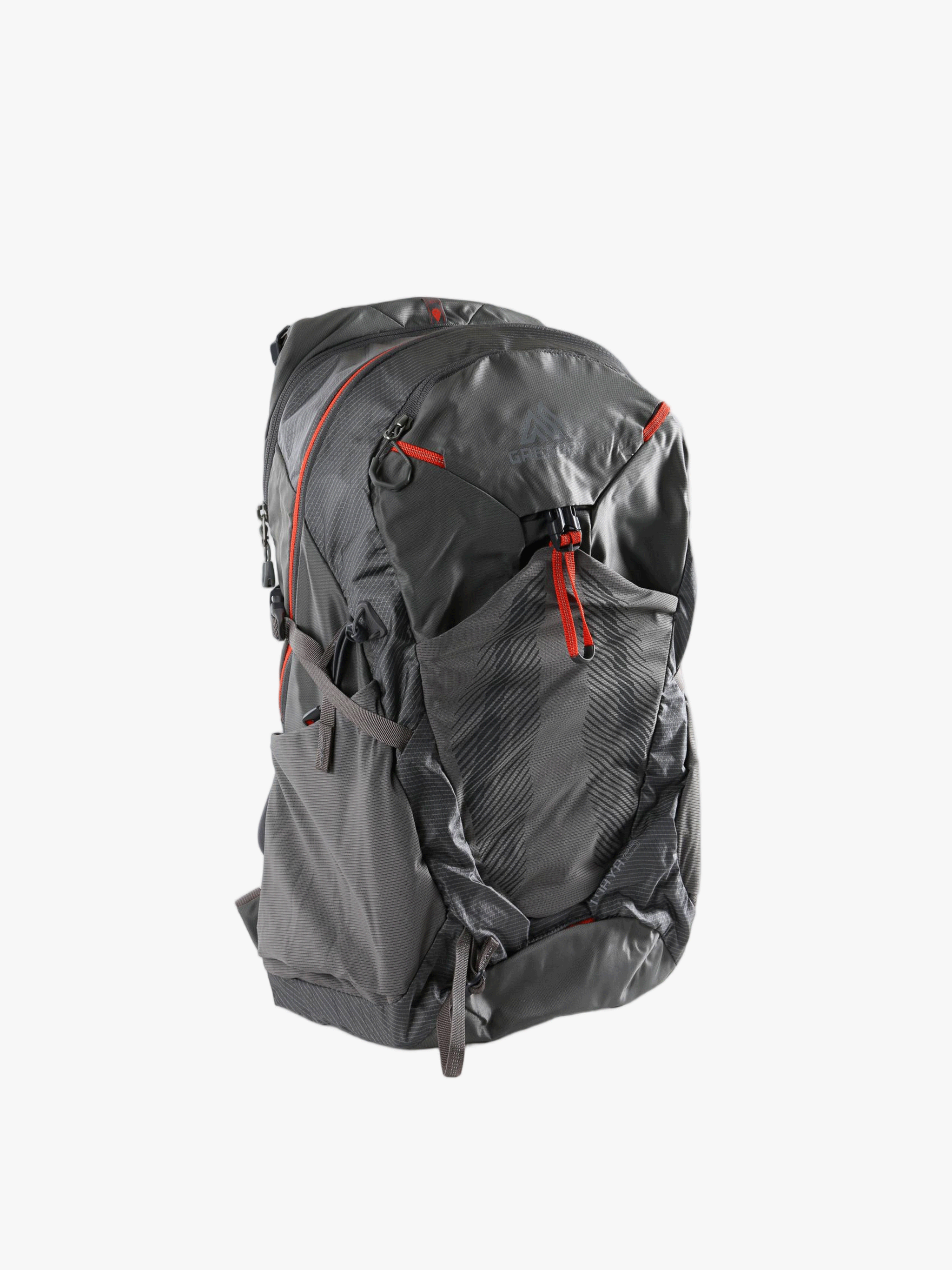 Grey bag, front view