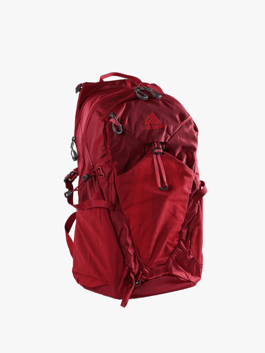 Red bag, front view
