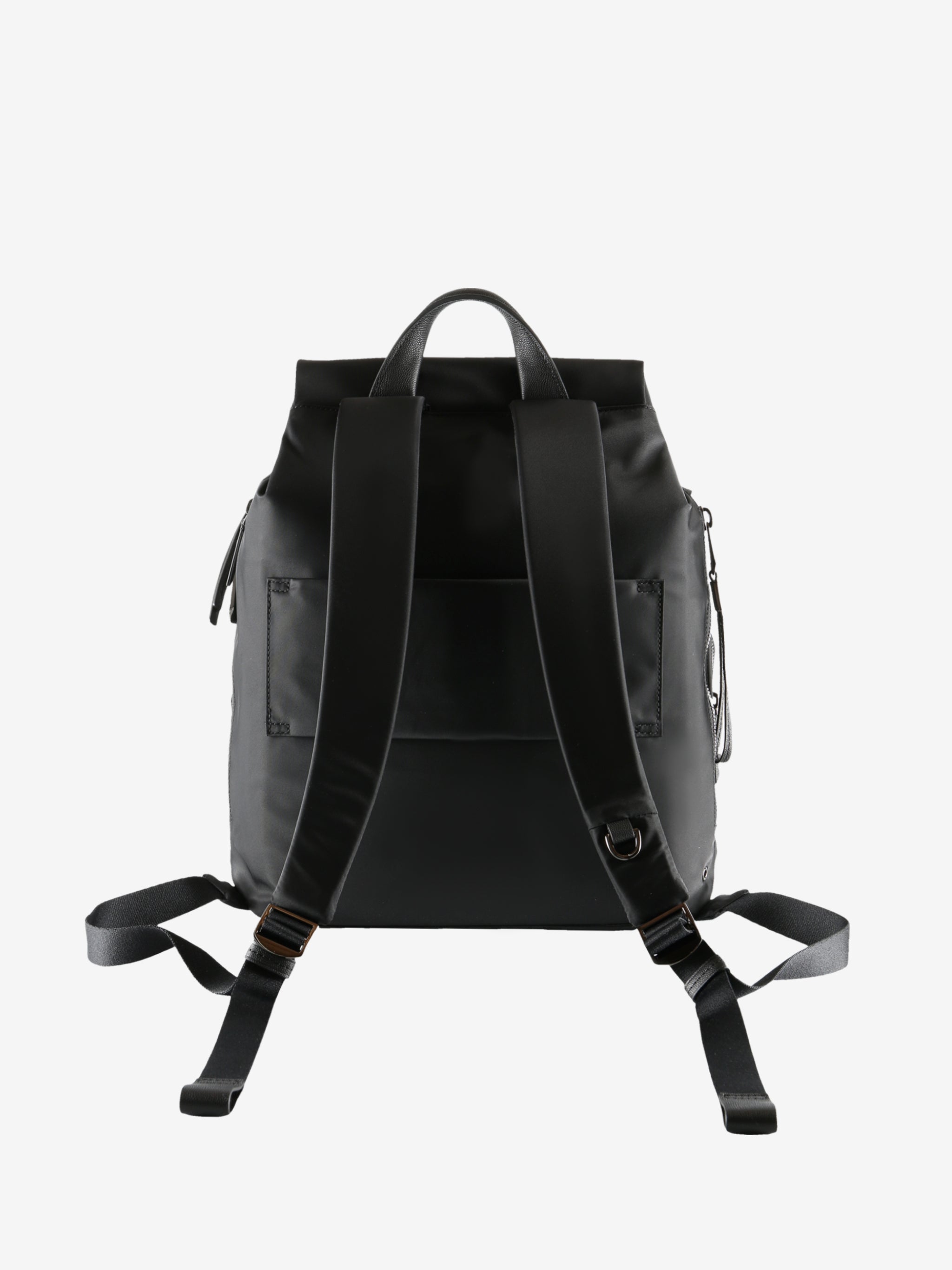 Black bag, back view