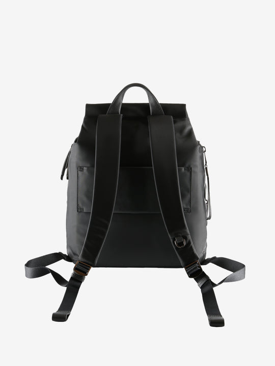 Black bag, back view