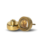 PARTS OF FOUR - Stud Earring (0.4 CT, Diamond Slab, YGA+DIA)