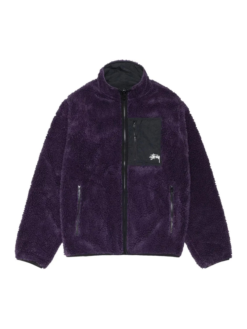 STUSSY - Men Sherpa Reversible Jacket