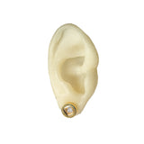 PARTS OF FOUR - Stud Earring (0.4 CT, Diamond Slab, YGA+DIA)