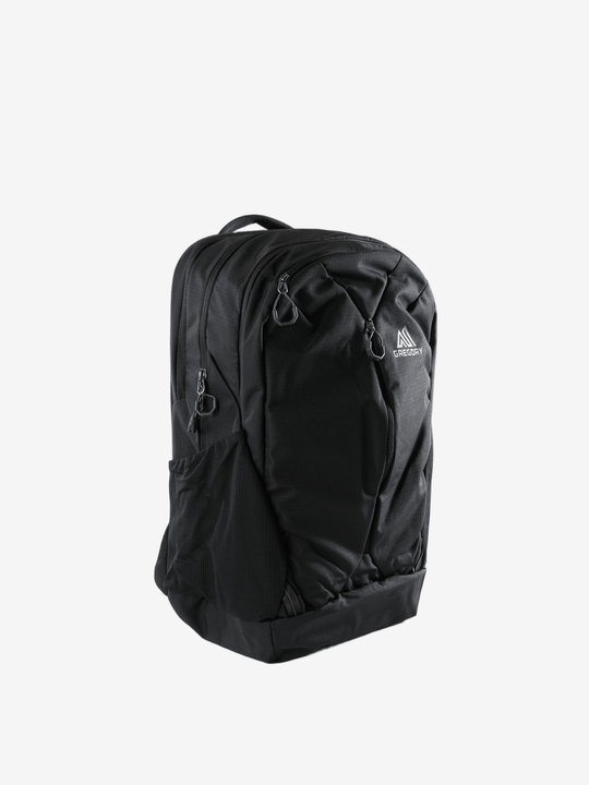 Black bag, back view