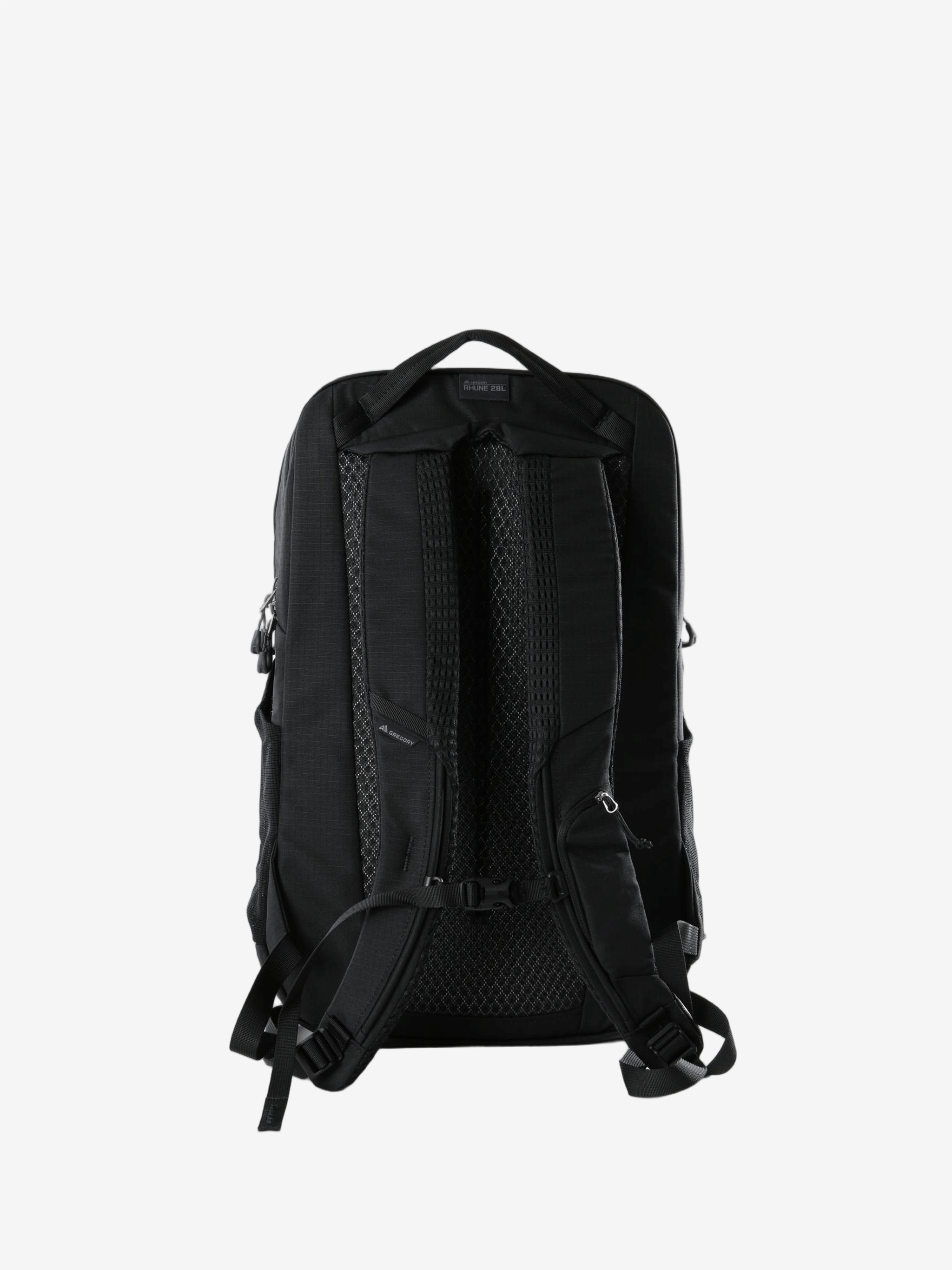Black bag, back view