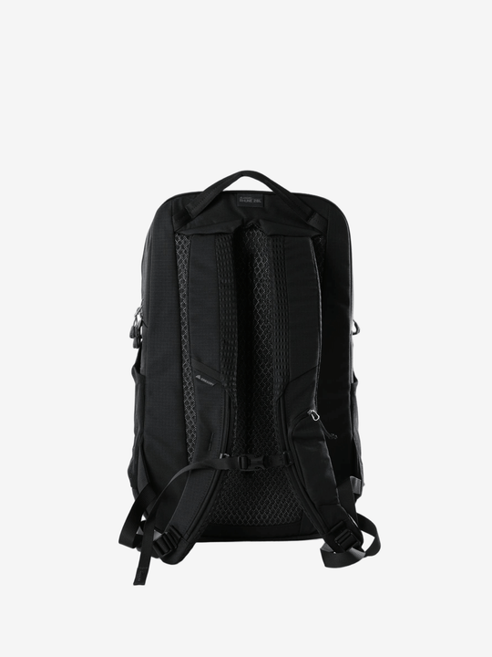 Black bag, back view